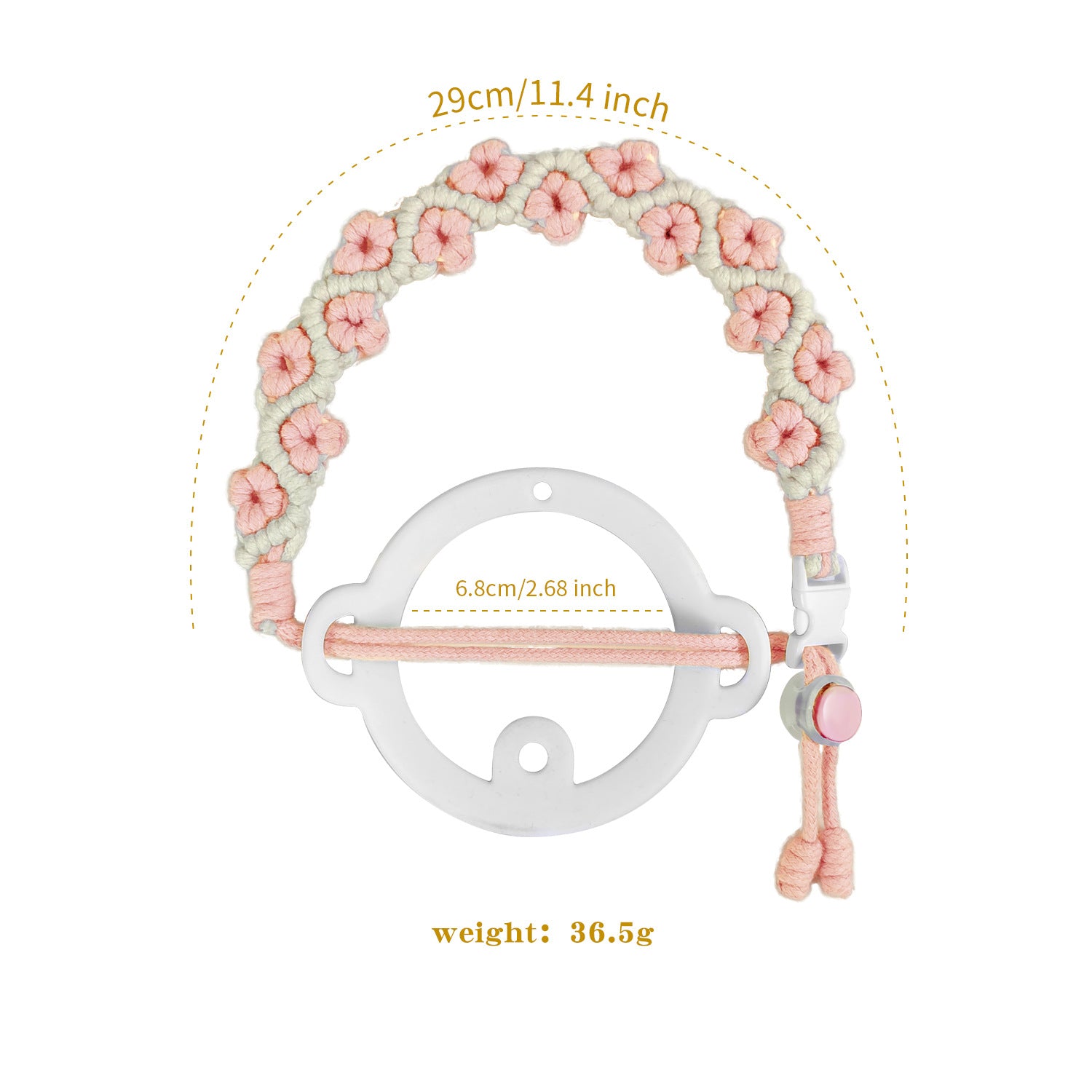 Wholesale Flower Rose Sports Water Cup Hand Rope Cup Accessories